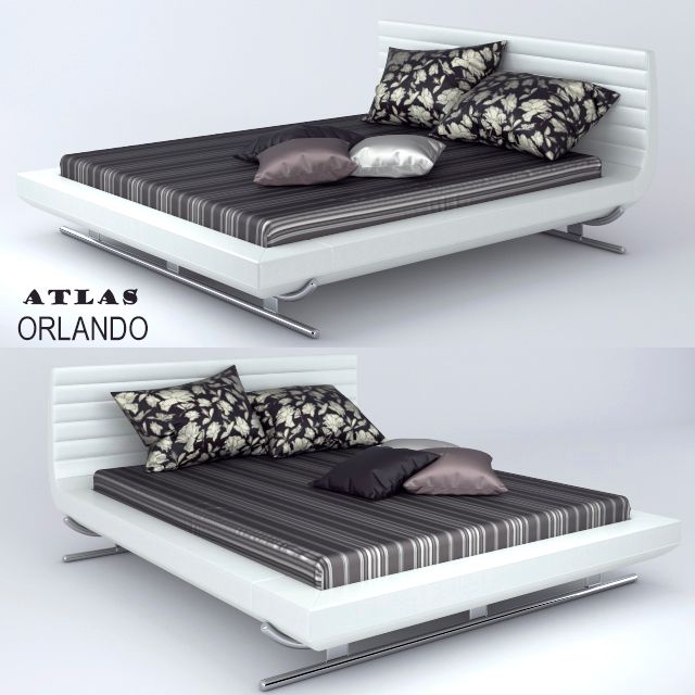 Bed ORLANDO ATLAS 3d model