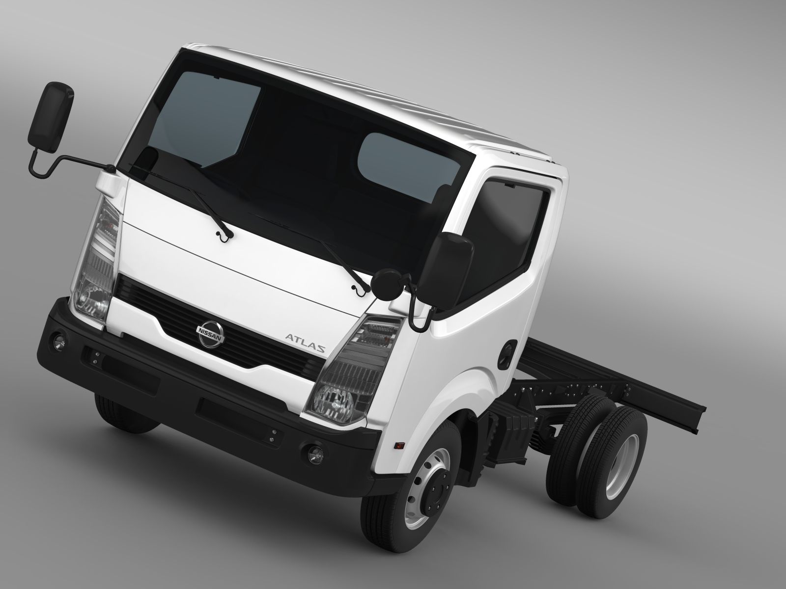 Nissan Atlas Chassi 2013 3d model