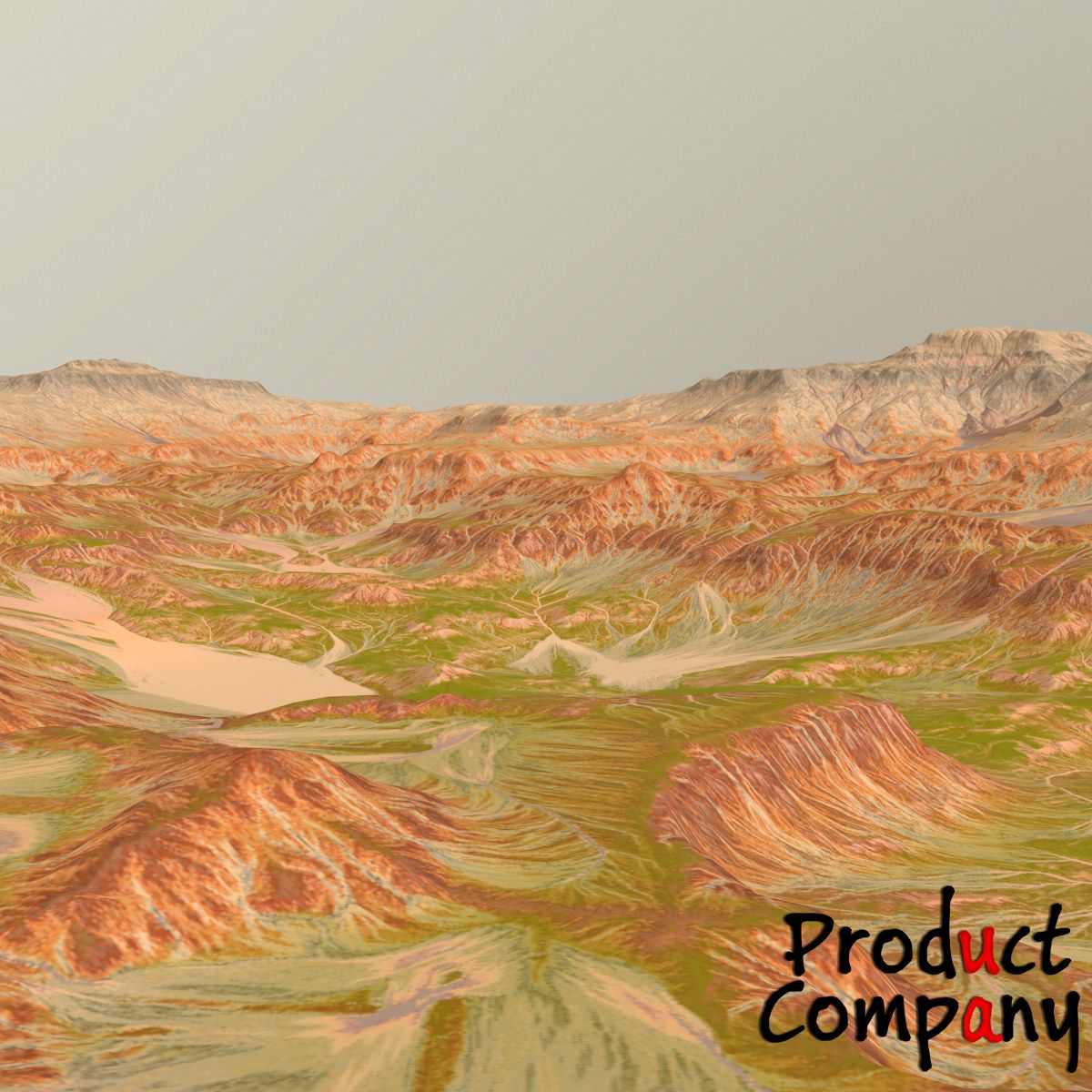 Landscape 34 3d model