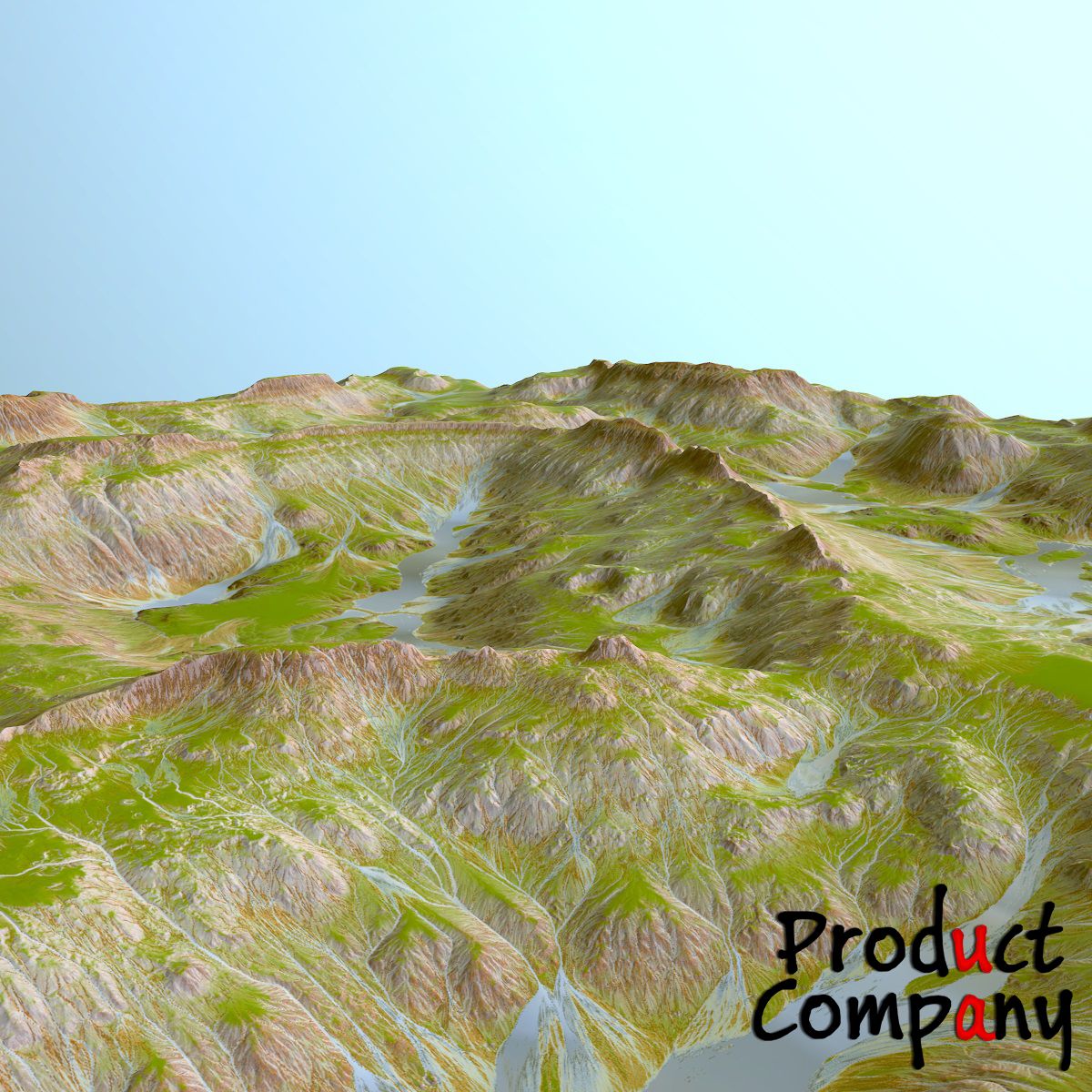 Landscape 51 3d model