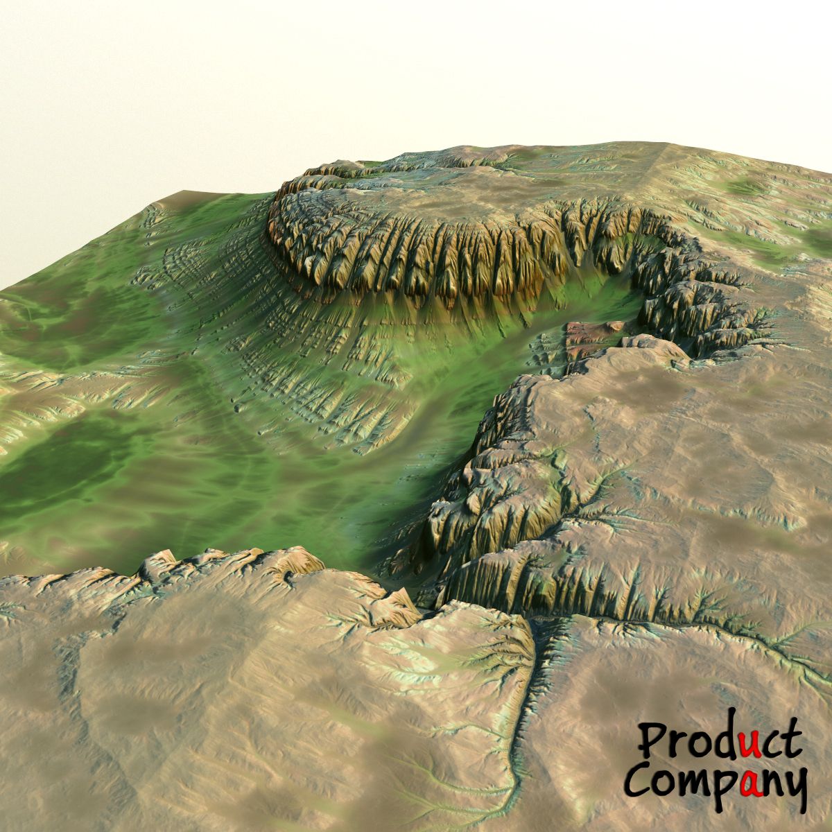 Landscape 61 3d model