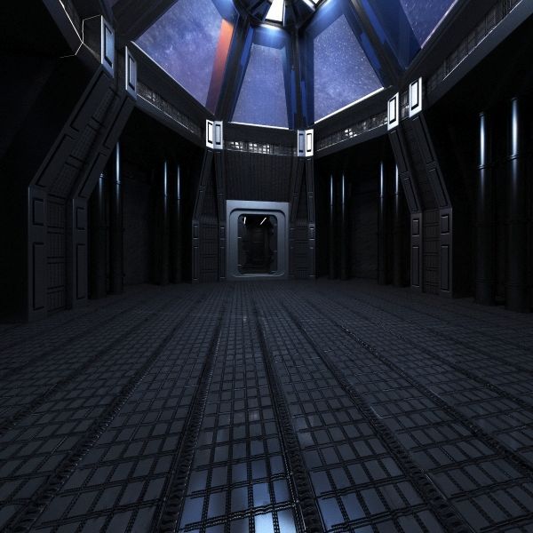 Sci fi Base Interior 3d model