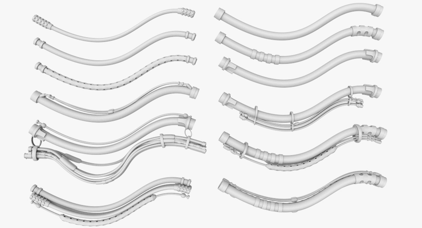 Sci-Fi-Kabel 3d model