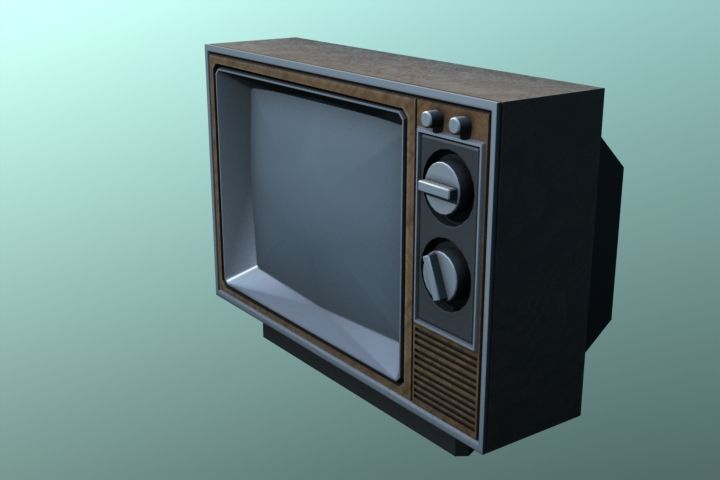 Television 3d model