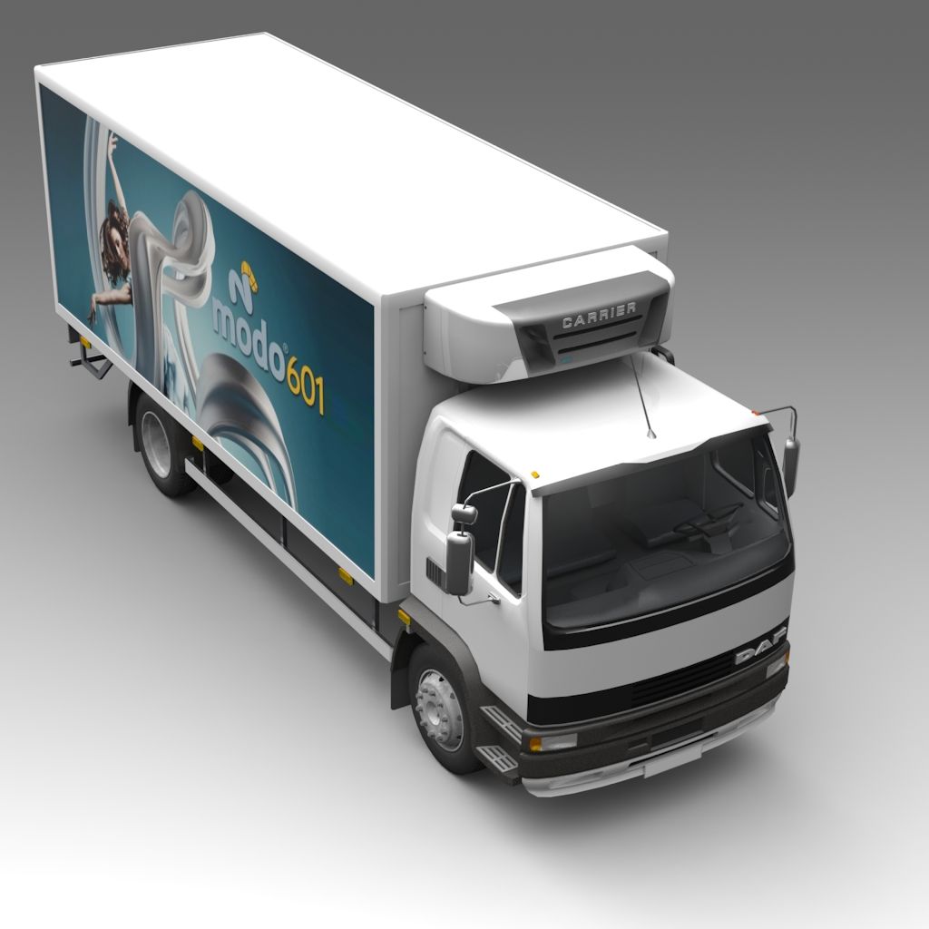 Camion pesante 3d model