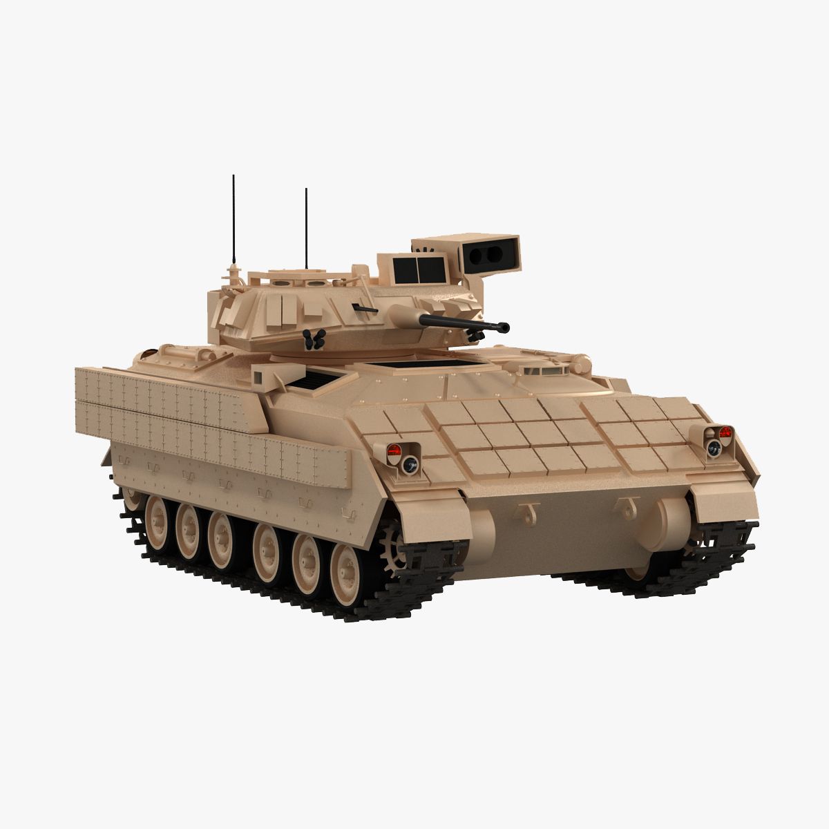 M2A3 Bradley 3d model