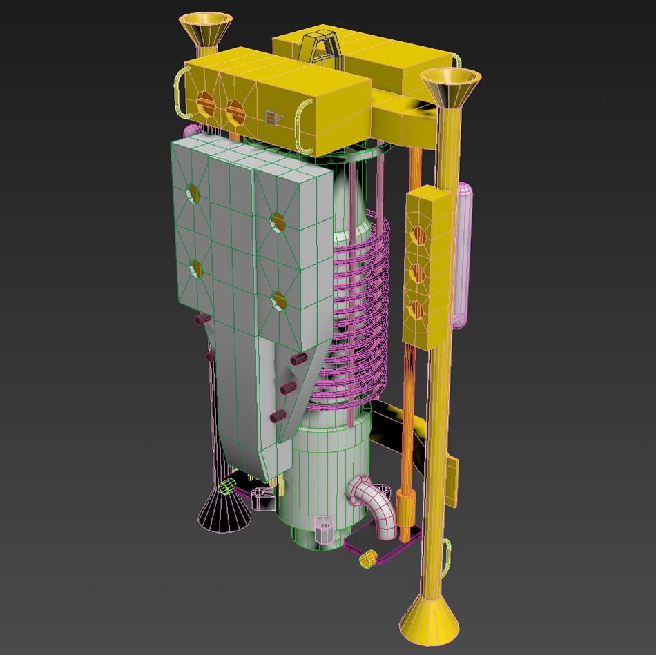 Subsea Separator Vorlage royalty-free 3d model - Preview no. 12