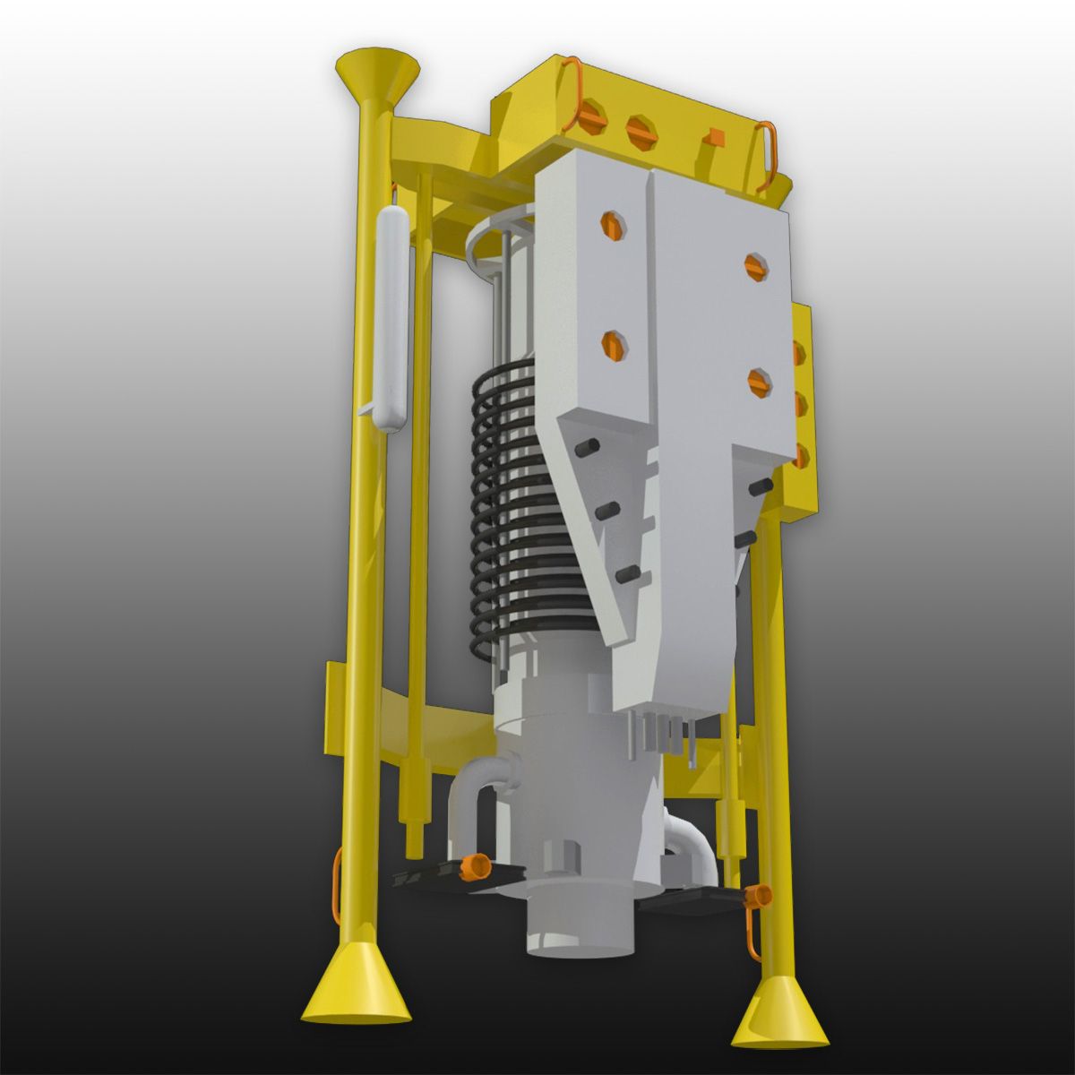 Subsea Separator Vorlage royalty-free 3d model - Preview no. 5