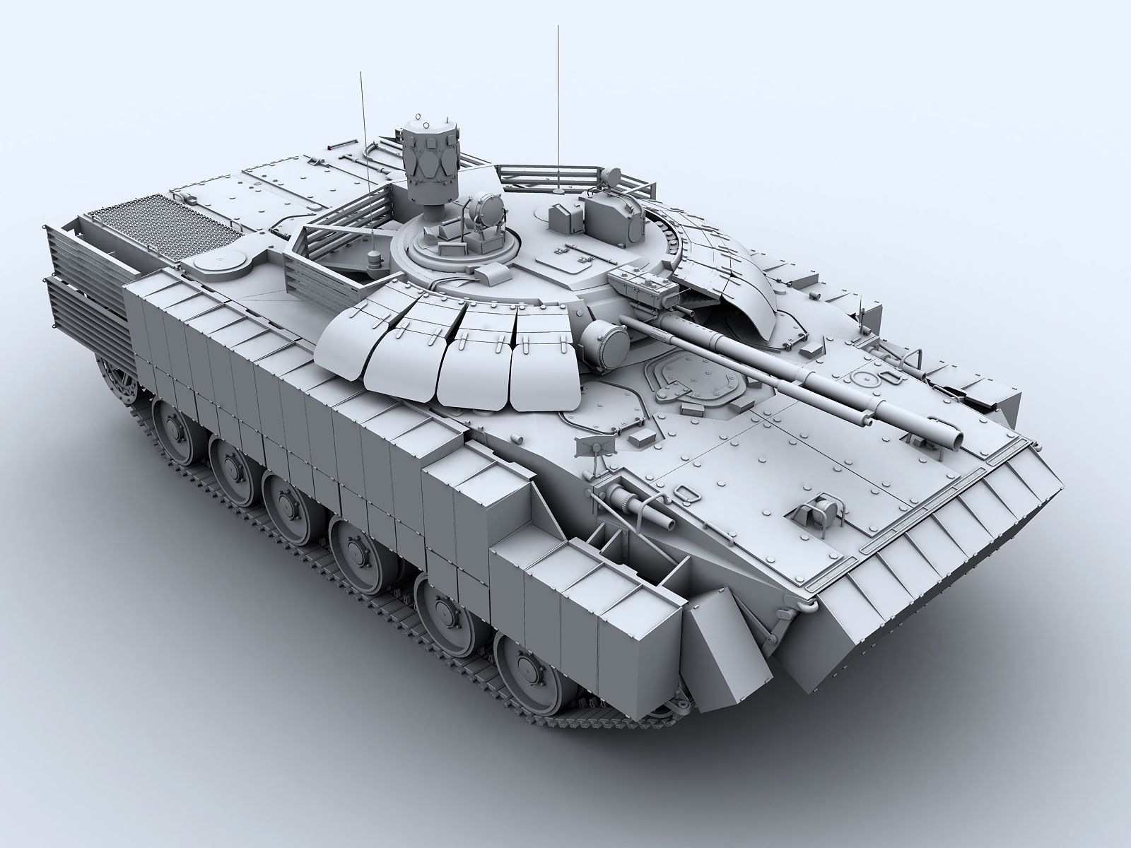 BMP3 Russian APC (Heavy) 3d model