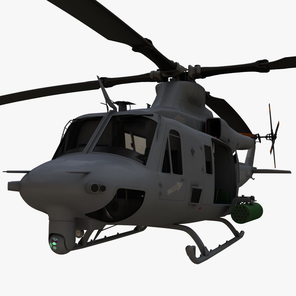 Bell UH-1Y Venom 3d model