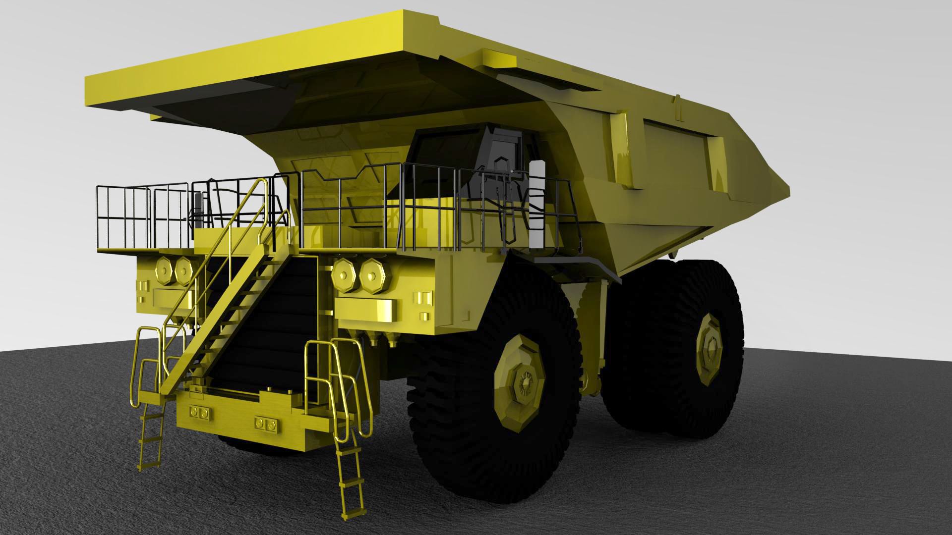 camion pesante 3d model