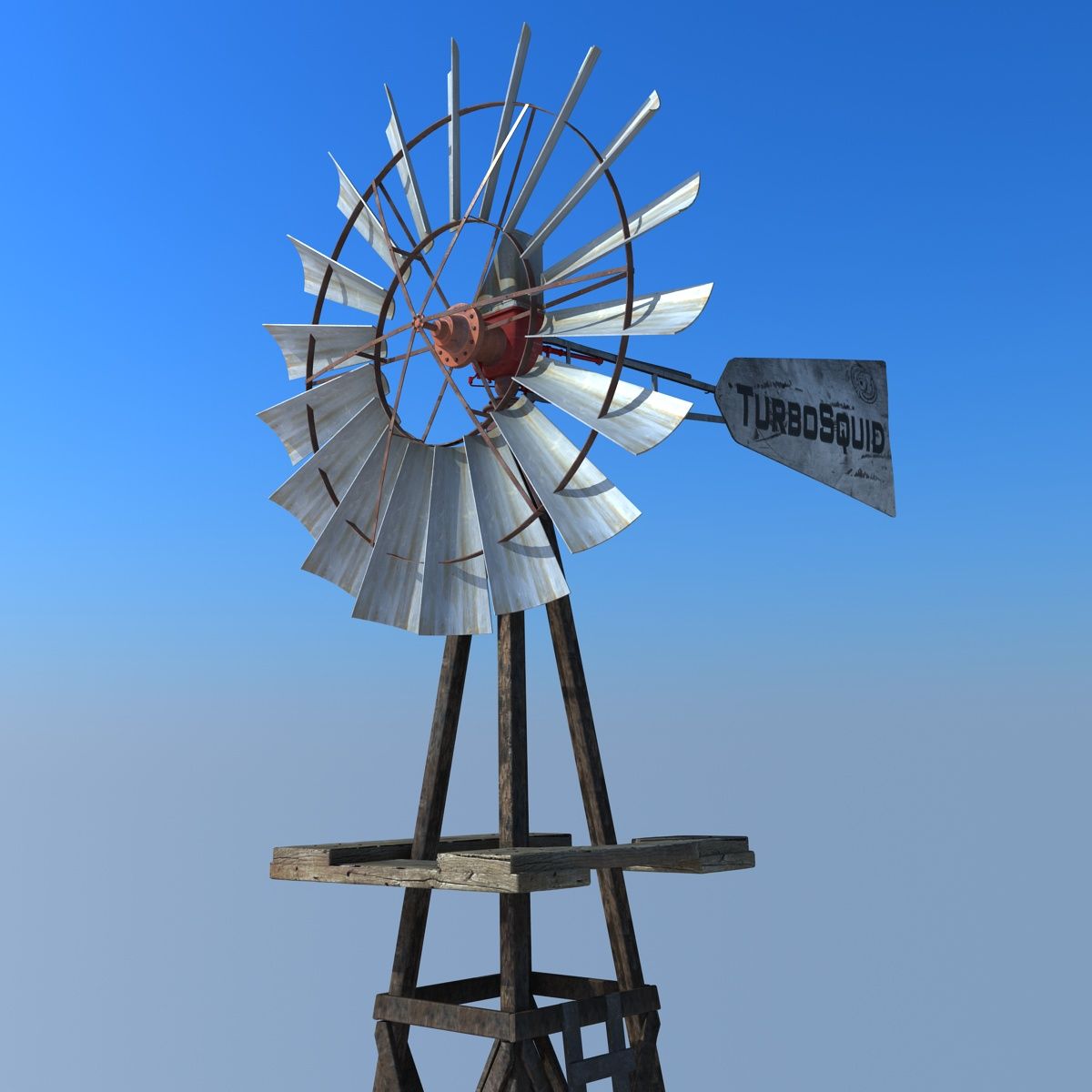 Moulin à vent 3d model