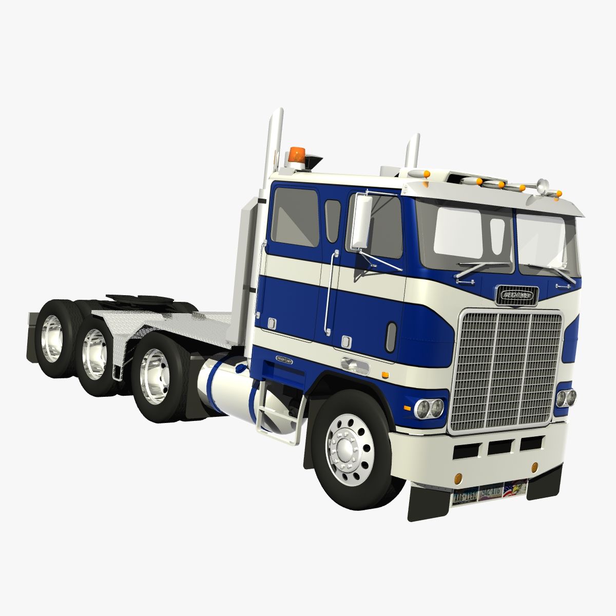 Freightliner Powerliner Trasporto pesante 3d model