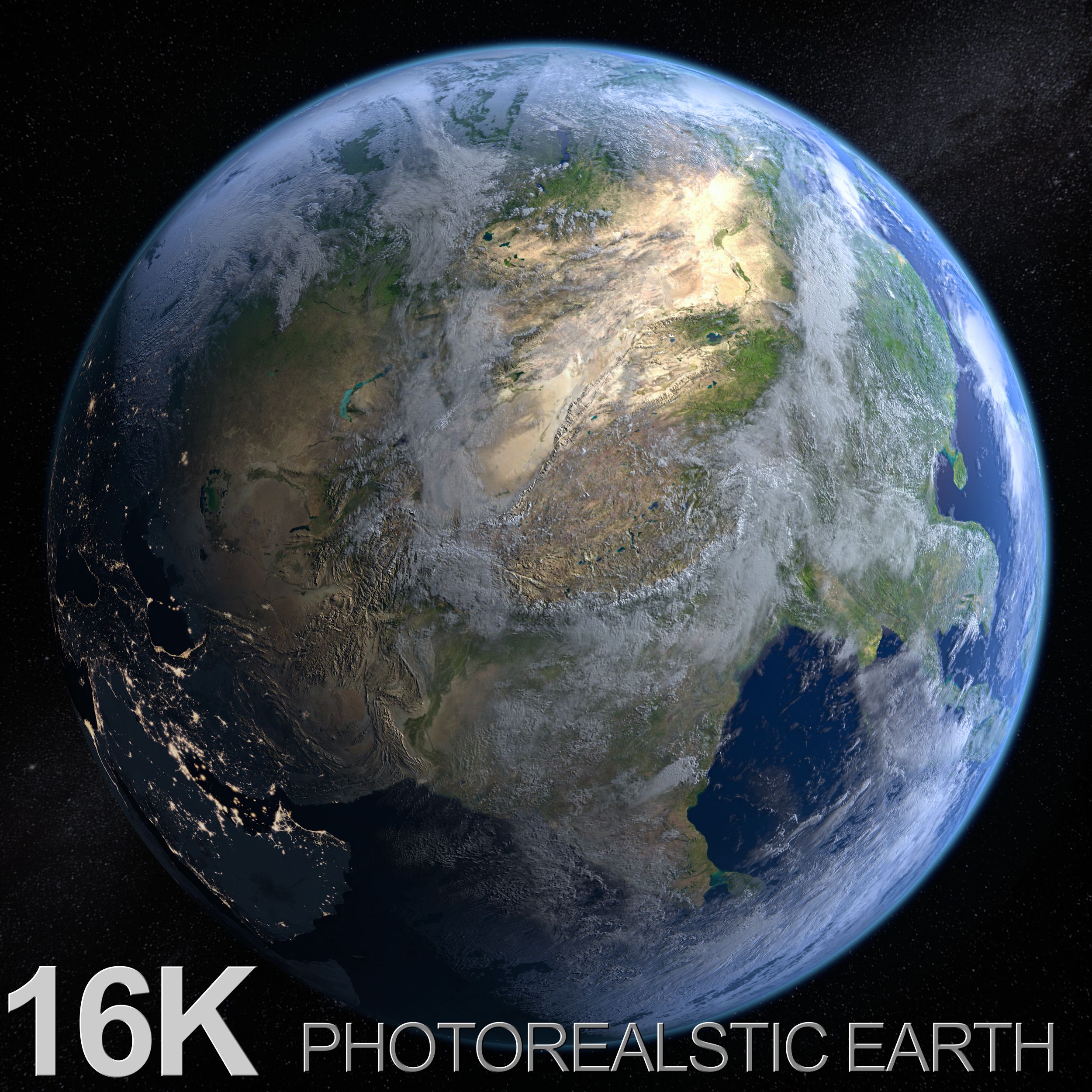 Planet Earth 16K 3d model