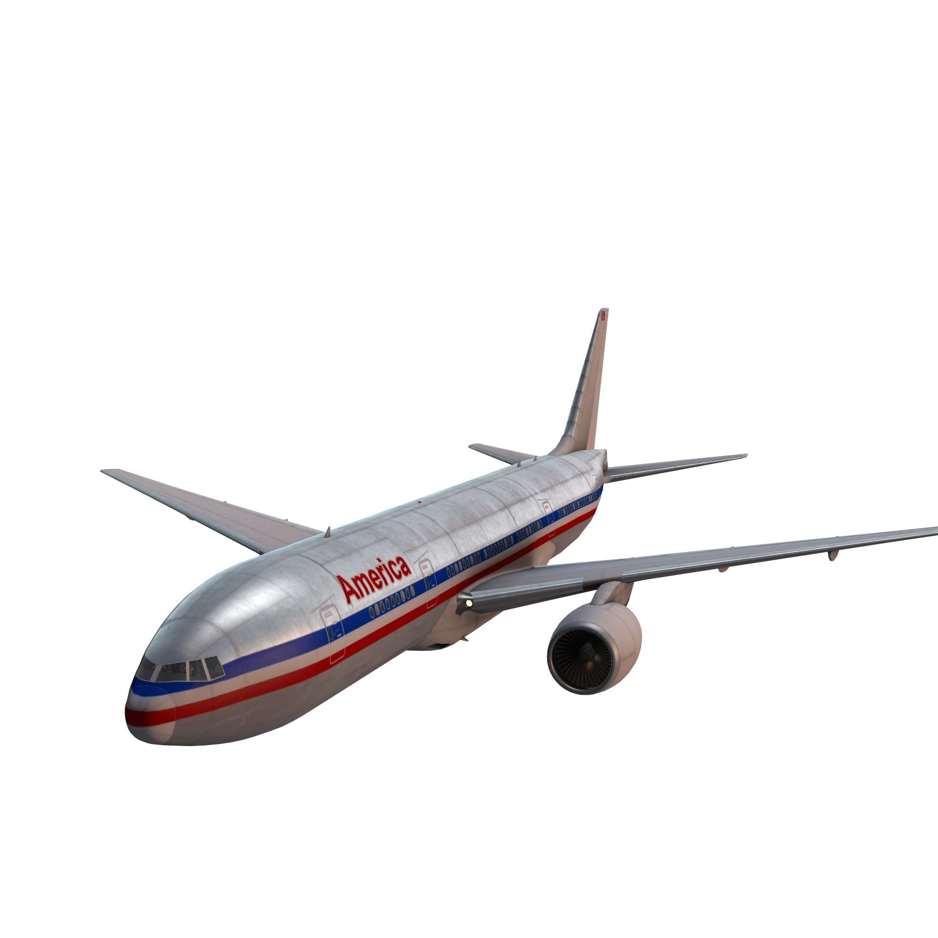 Plane 3d model