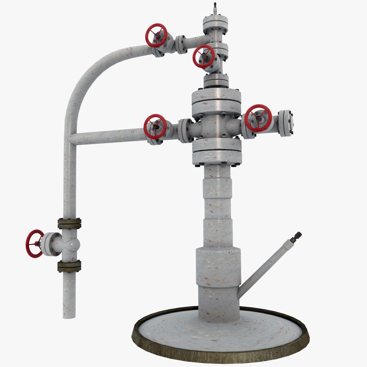 Oil Wellhead 3d model