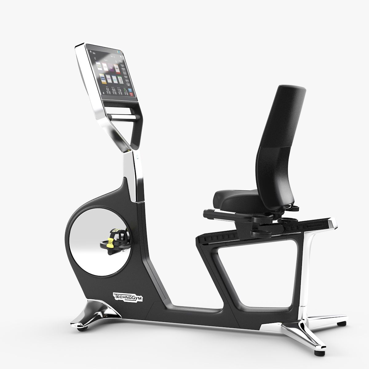 Technogym Recline Personal 3d model