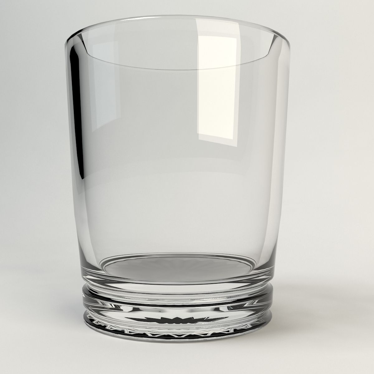 sauberes Glas 3d model