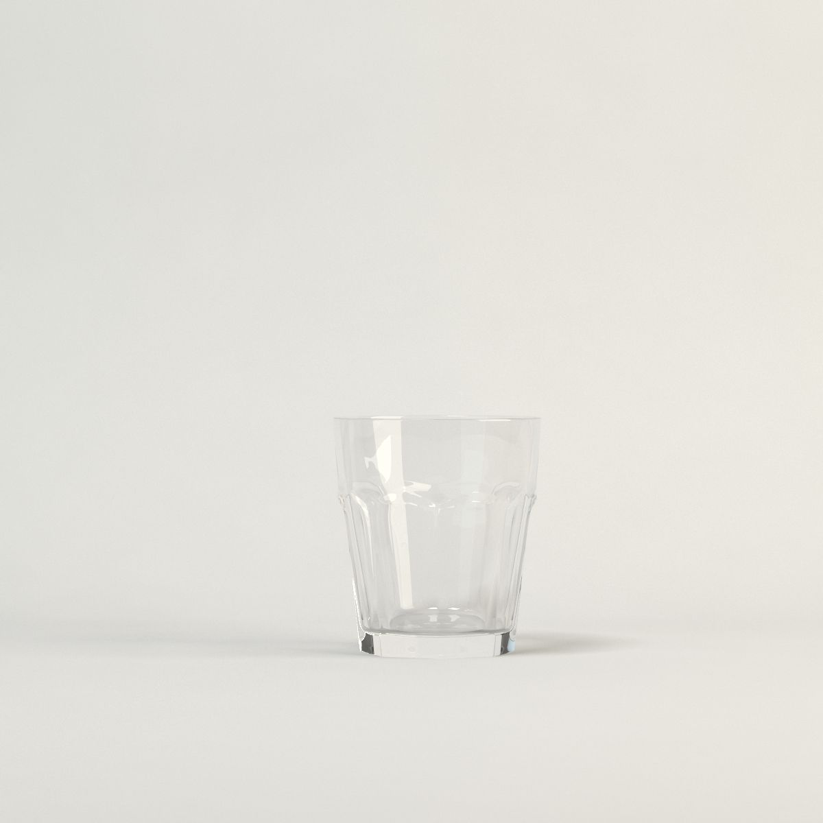 sauberes Glas 3d model