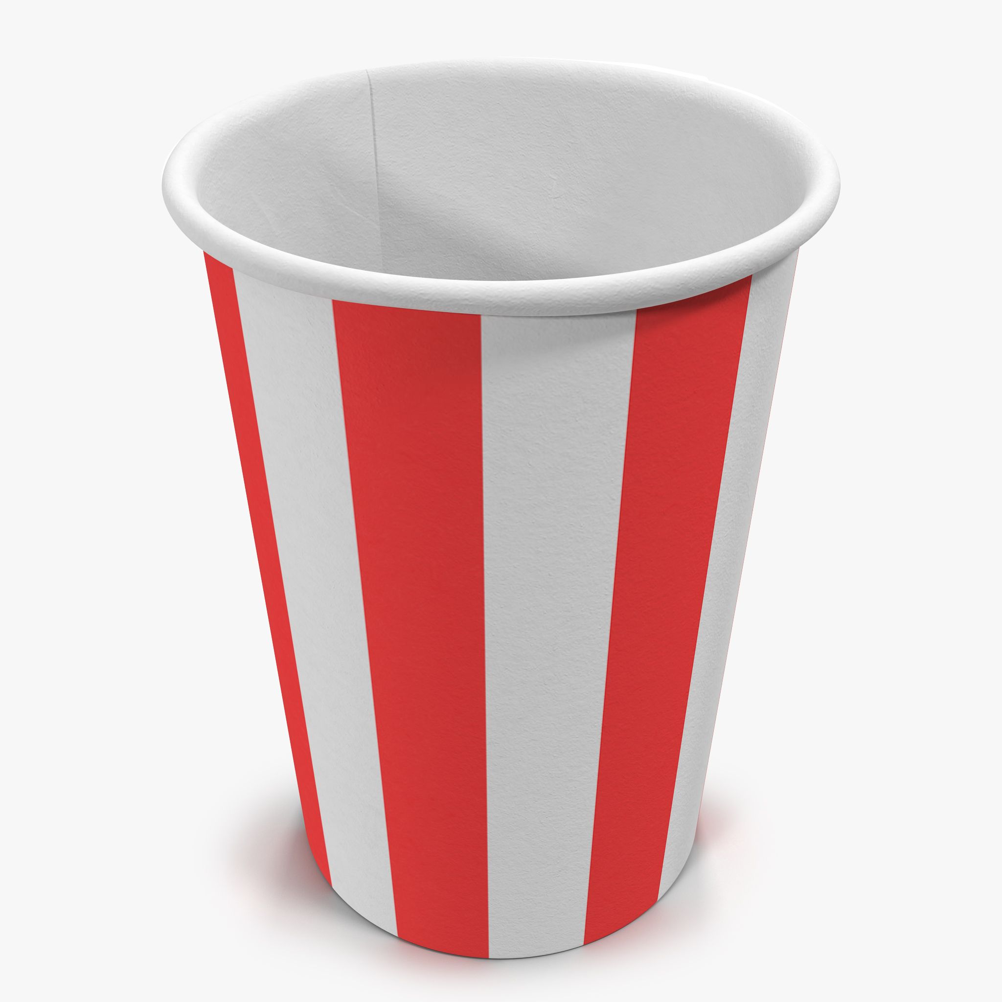 Tasse Popcorn 1 3d model