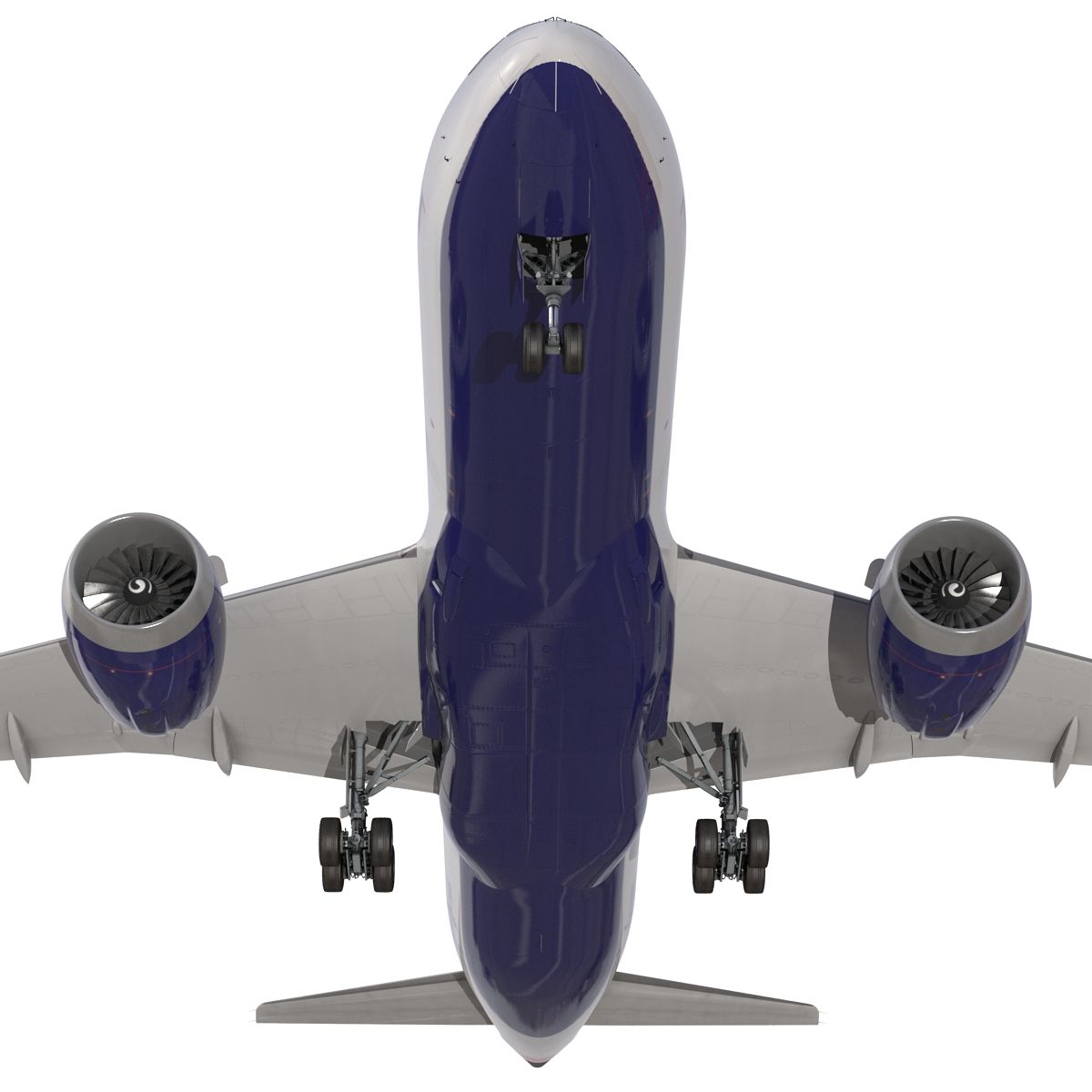 Boeing 787-3 Genérico Modelo 3D $129 - .max .3ds .c4d .fbx .obj .ma ...