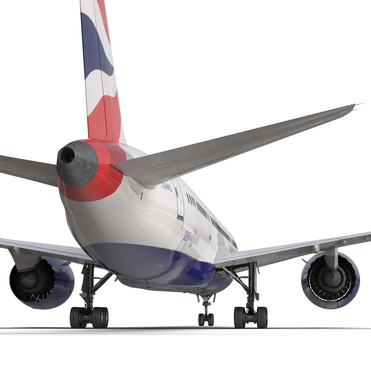 Boeing 787-3 British Airways Modelo 3D Modelo 3D $129 - .max .3ds .c4d ...