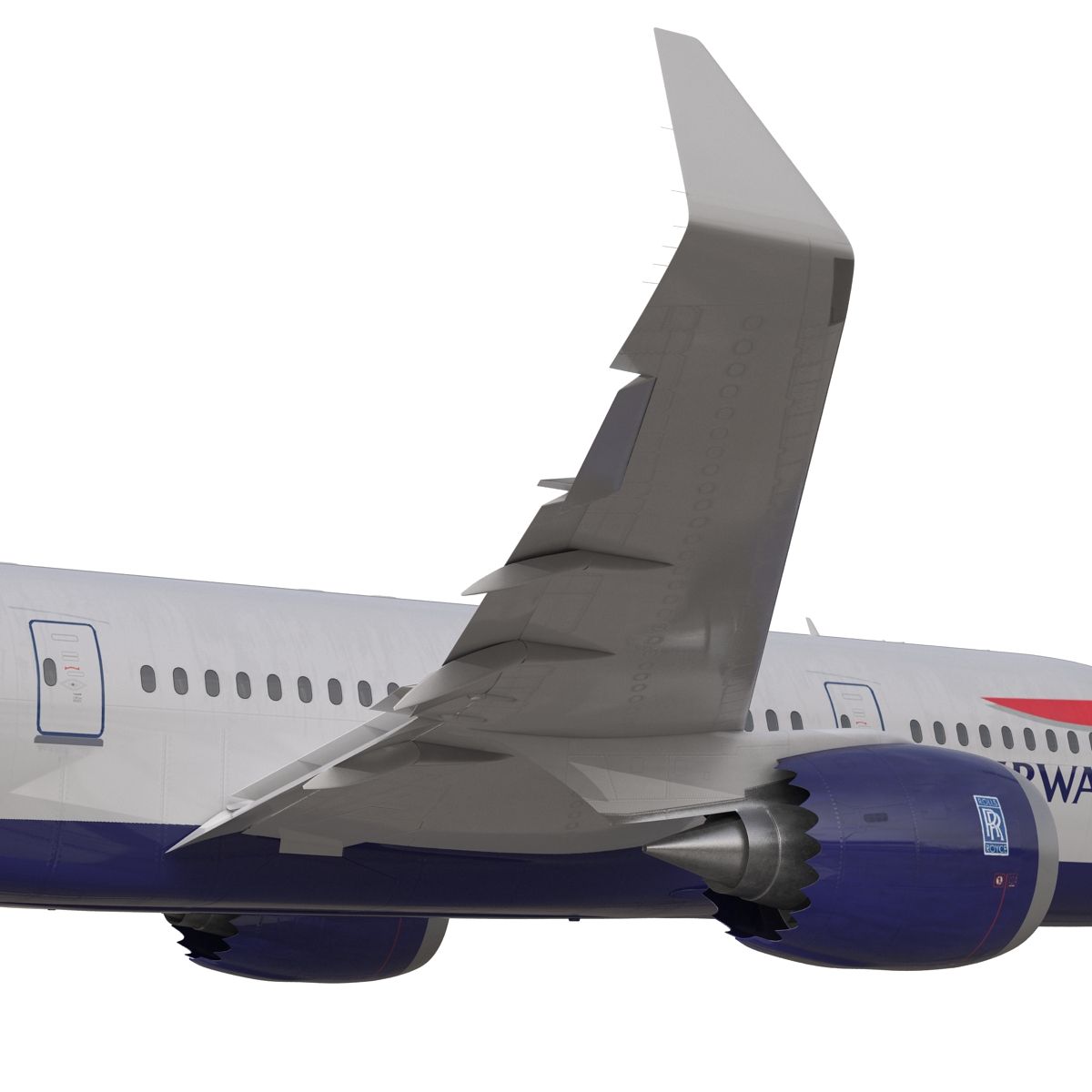 Boeing 787-3 British Airways Modelo 3D Modelo 3D $129 - .max .3ds .c4d ...