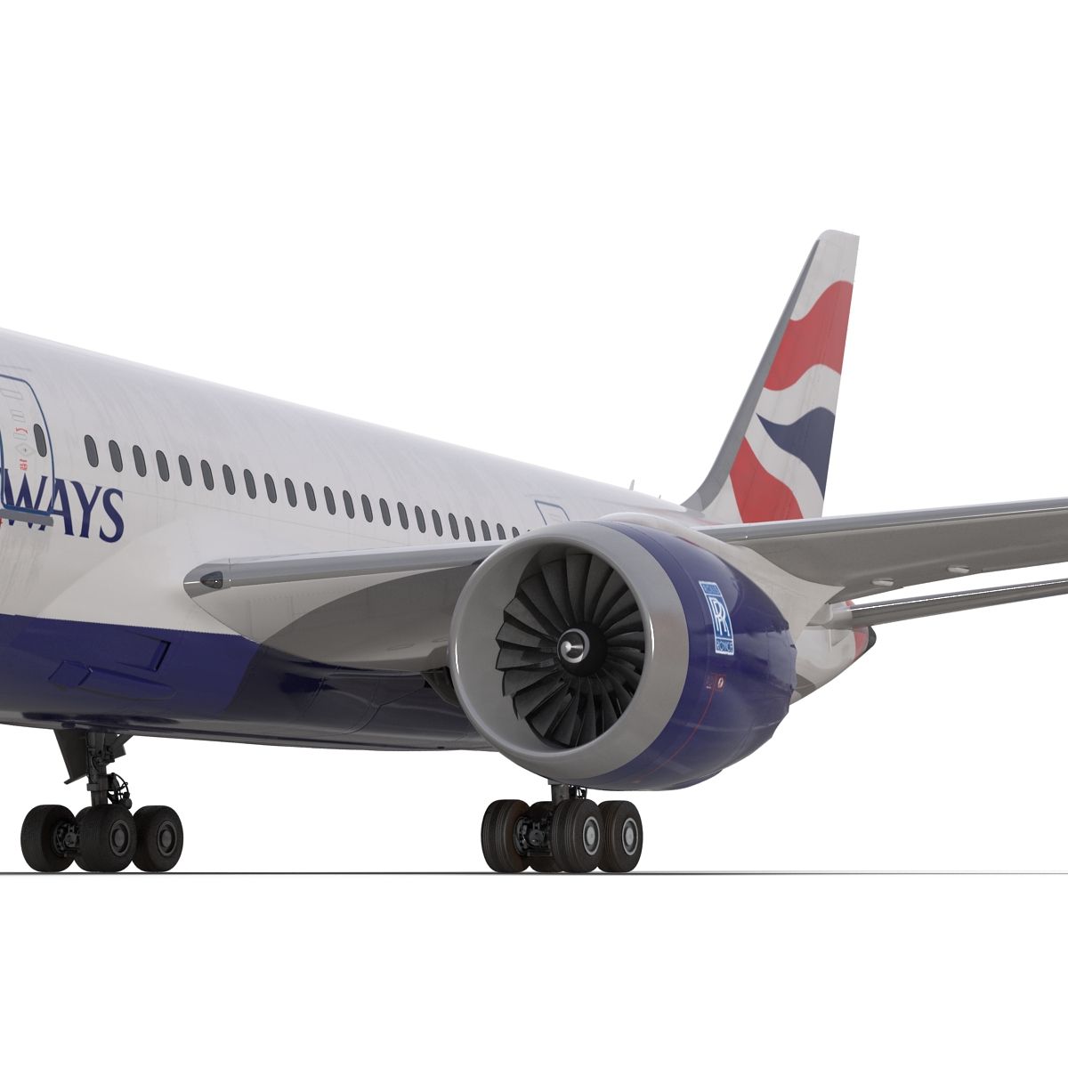 Boeing 787-3 British Airways Modelo 3D Modelo 3D $129 - .max .3ds .c4d ...