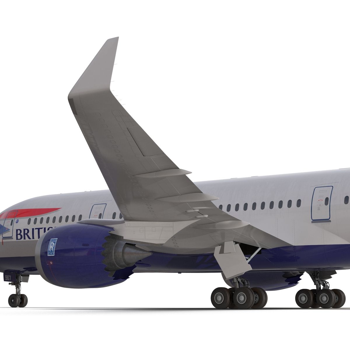 Boeing 787-3 British Airways Modelo 3D Modelo 3D $129 - .max .3ds .c4d ...