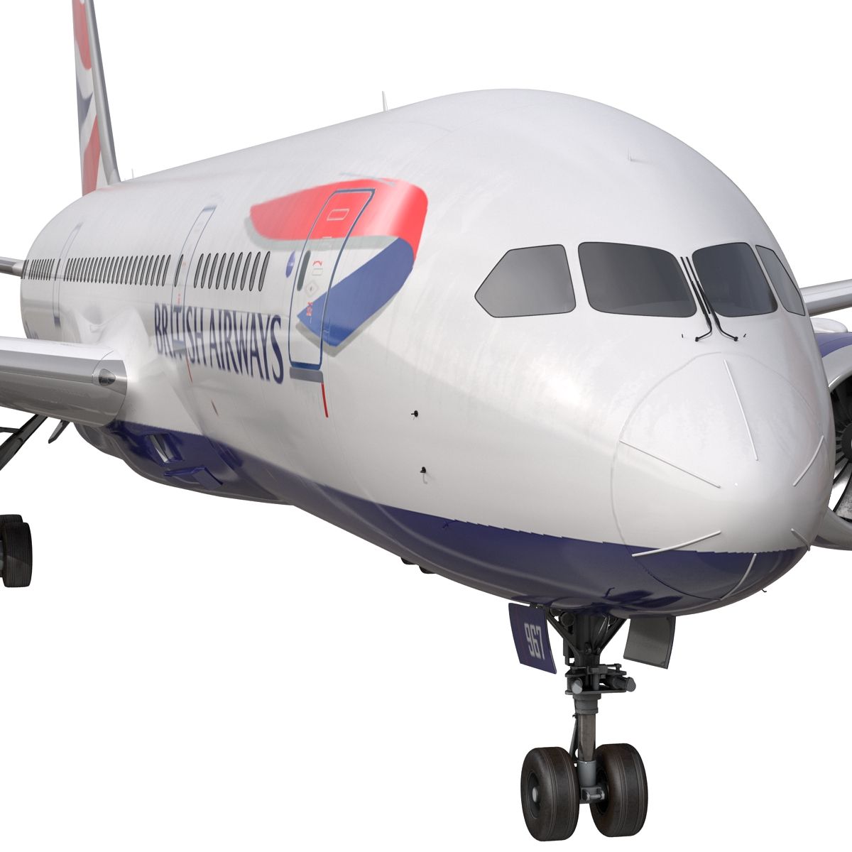 Boeing 787-3 British Airways Modelo 3D Modelo 3D $129 - .max .3ds .c4d ...