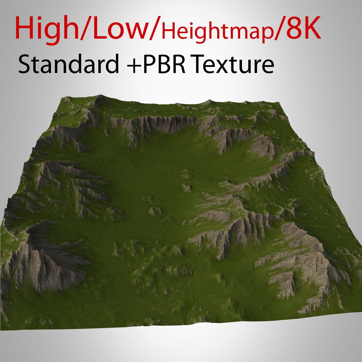 Mountain Landscape 3d model