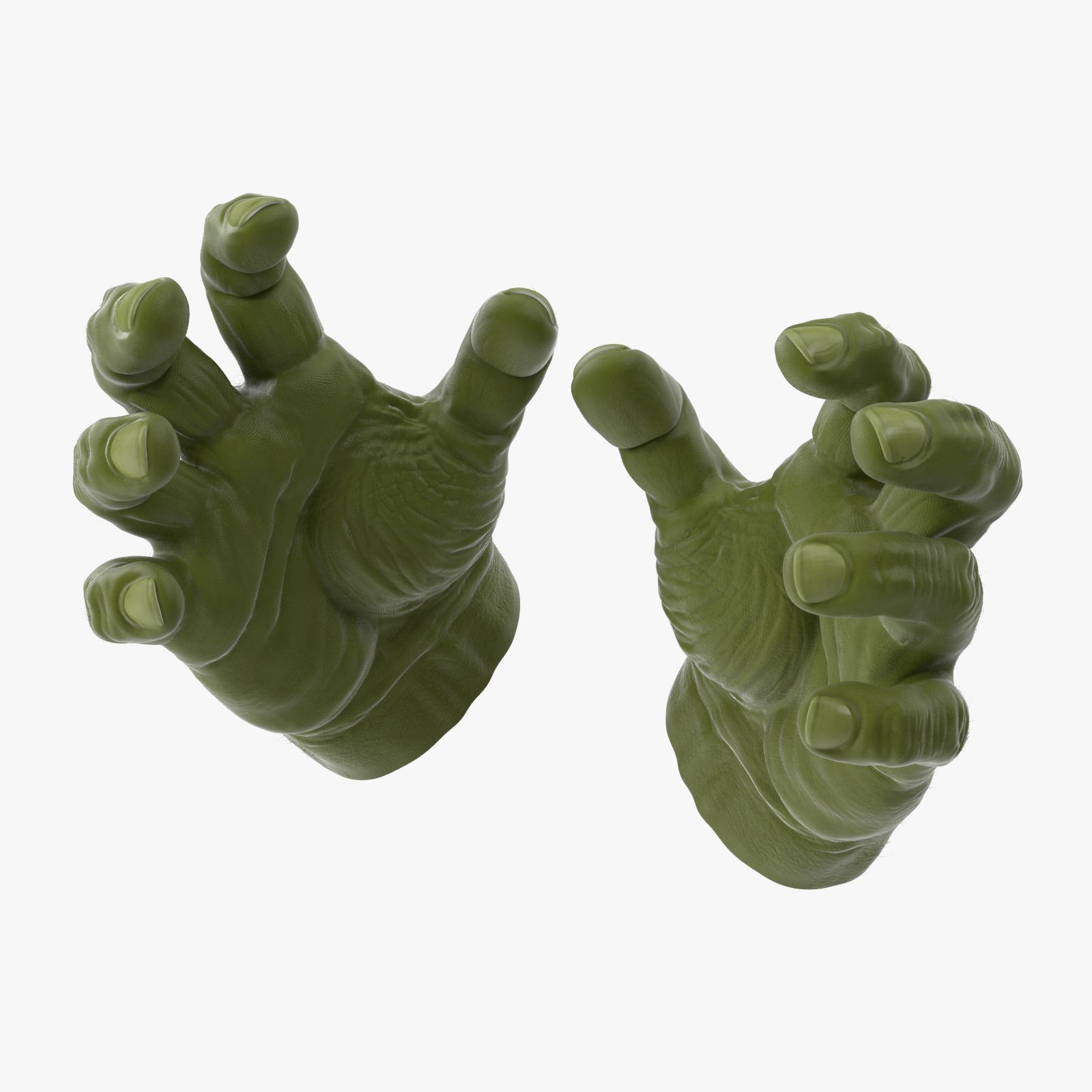 Hulk Hands Open 3d model