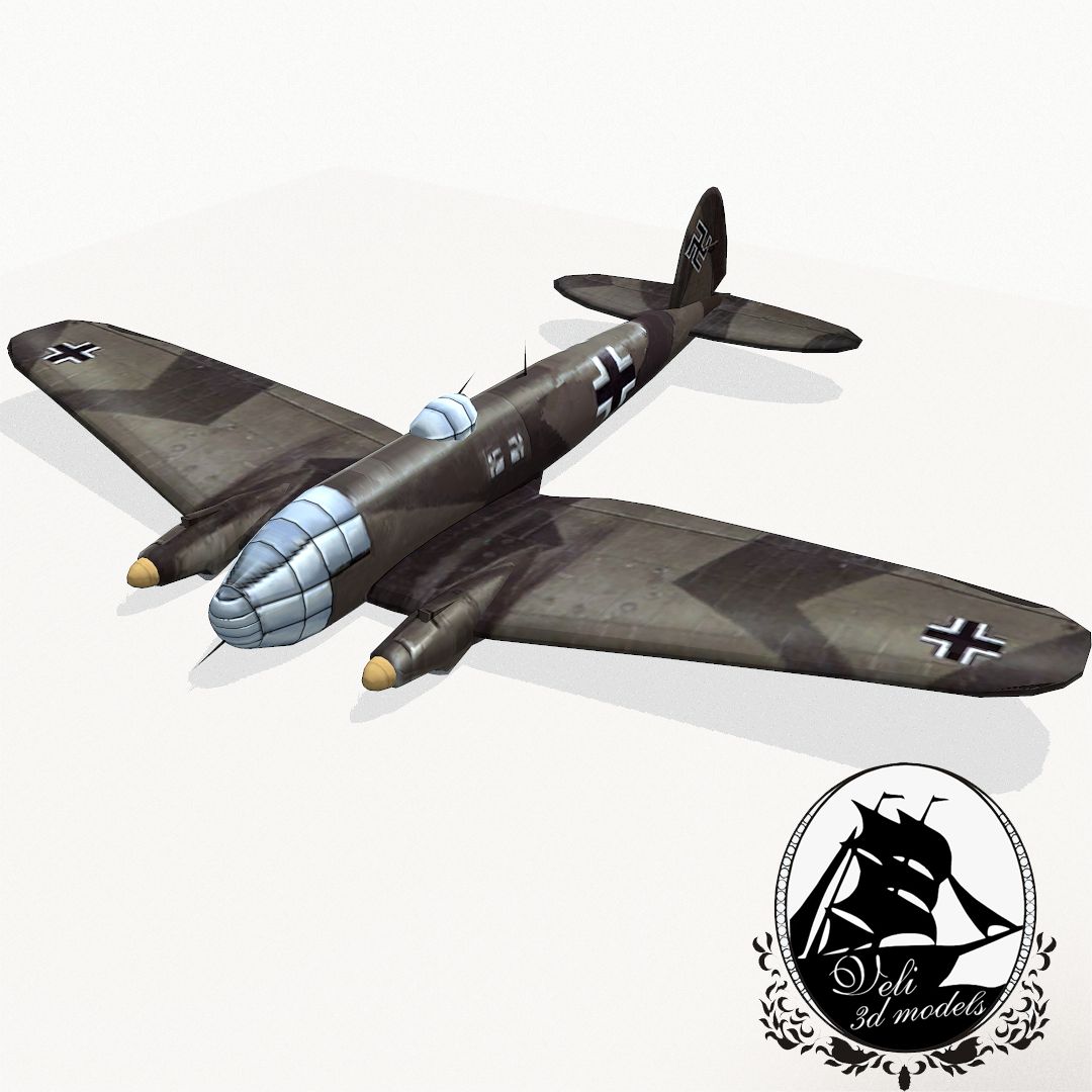 Heinkel He 111 3d model