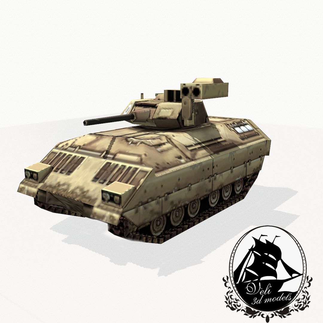 M2 Bradley 3d model