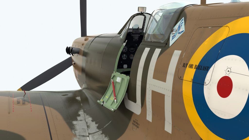 Spitfire Vb 3d model