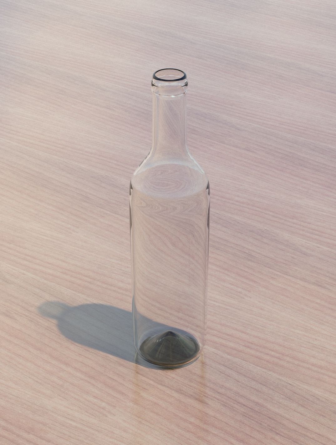 bottle glass 3d model