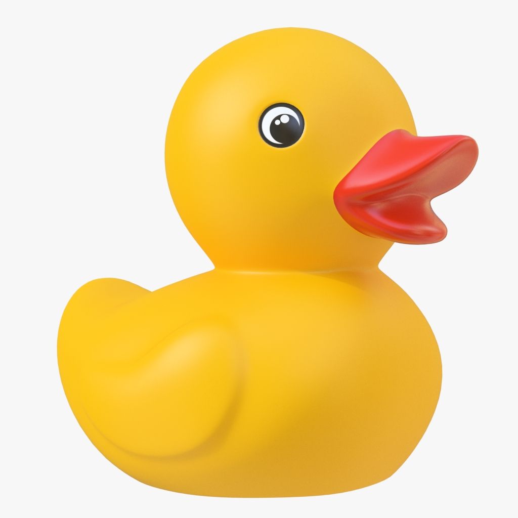 Rubber Duck 01 3d model