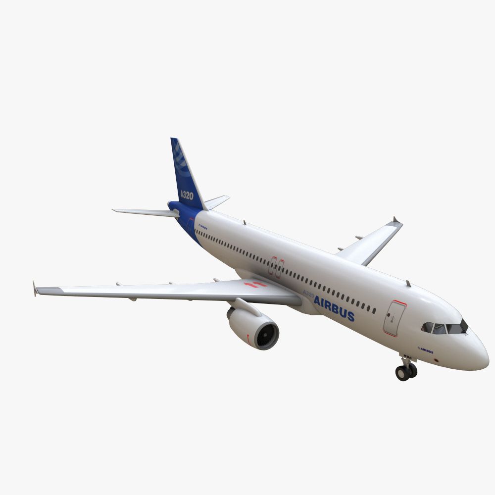 Airbus A320 3d model