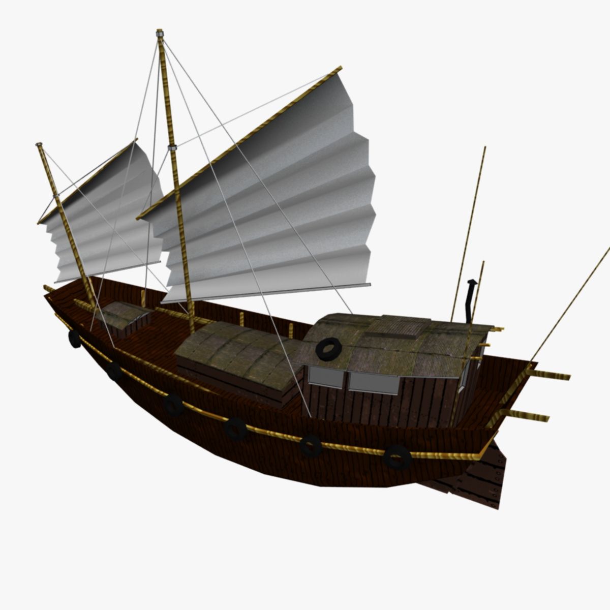 Junk-Boot 3d model