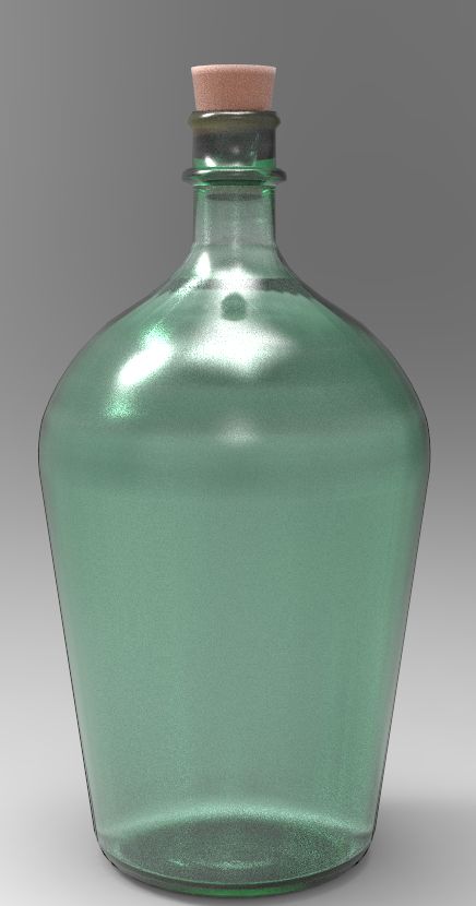 Flasche 3d model