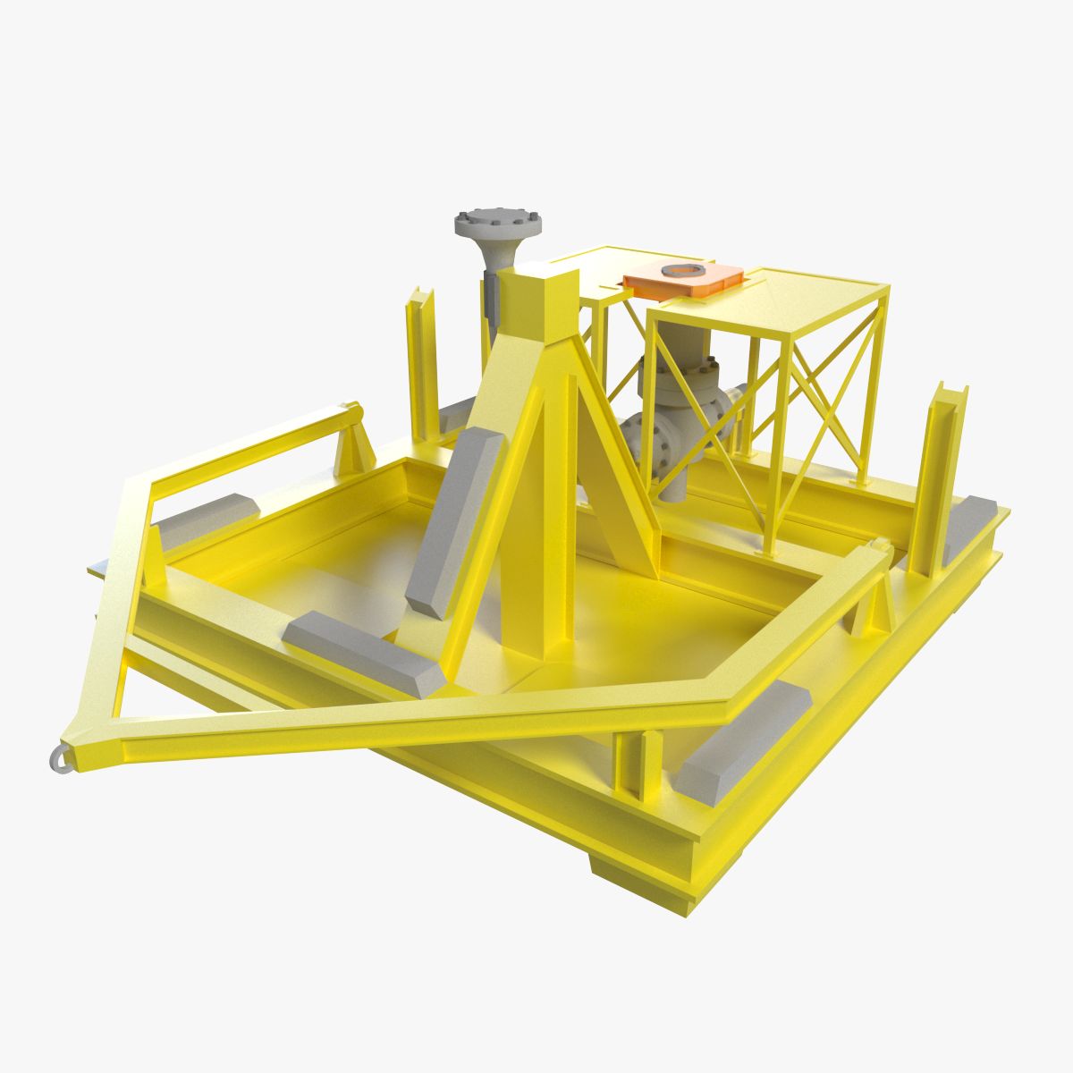 Subsea PLET 3d model