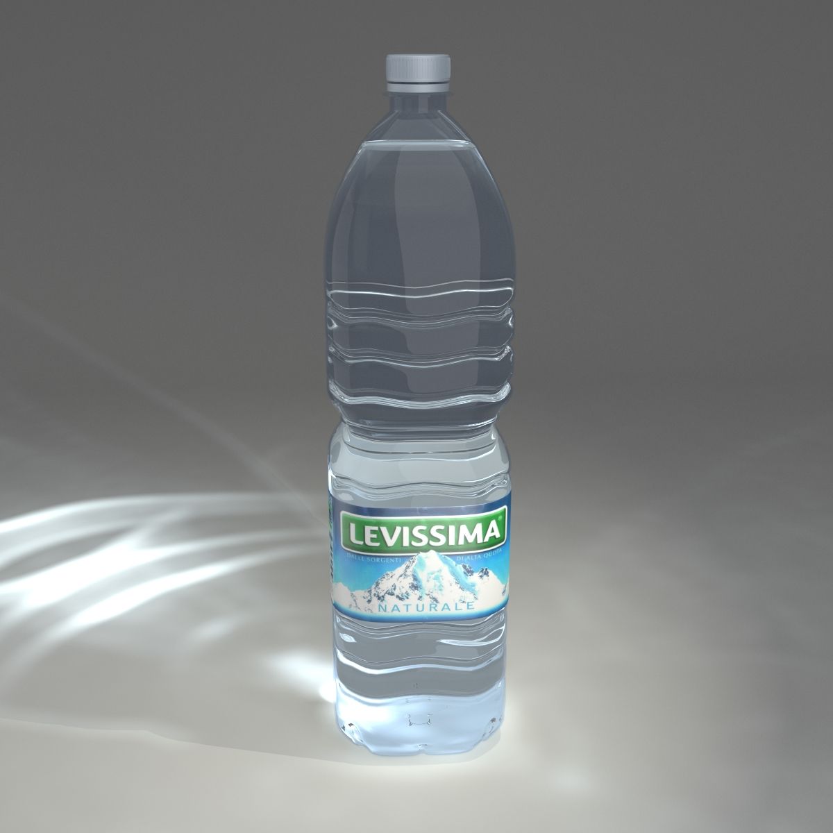 plastic bottle 3d model