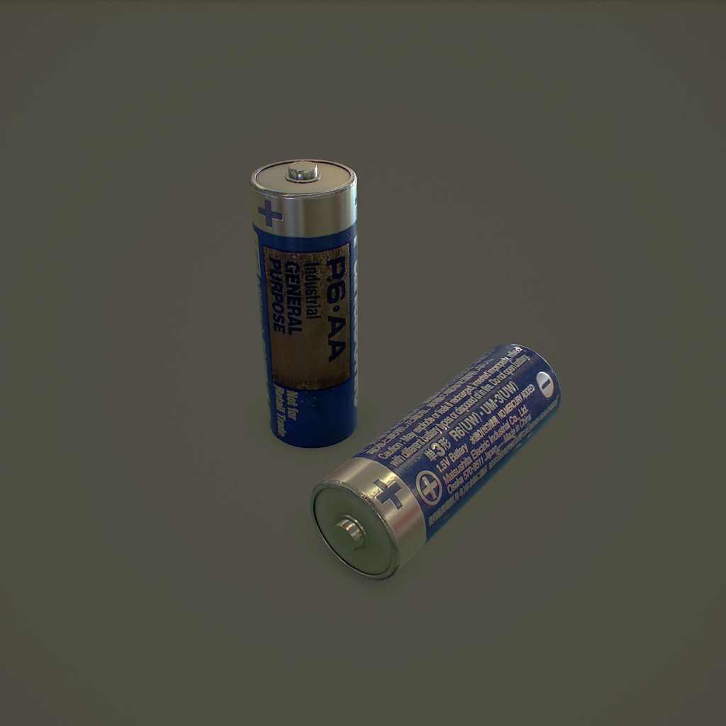 AA pil 3d model