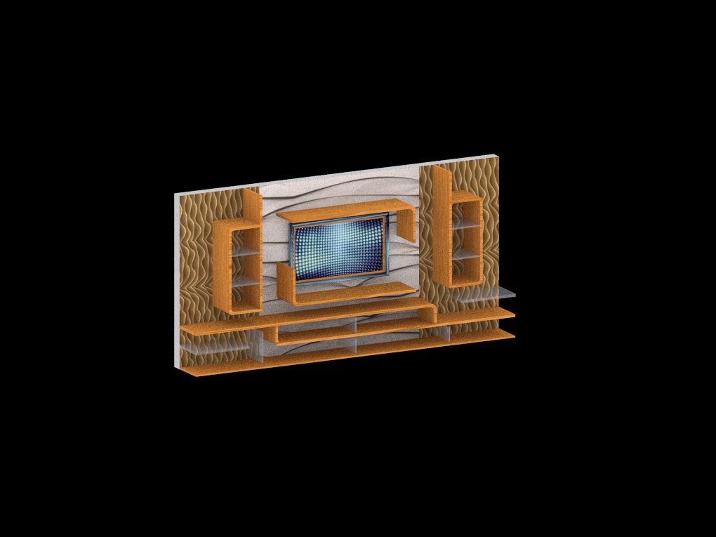 Mobile TV 3d model