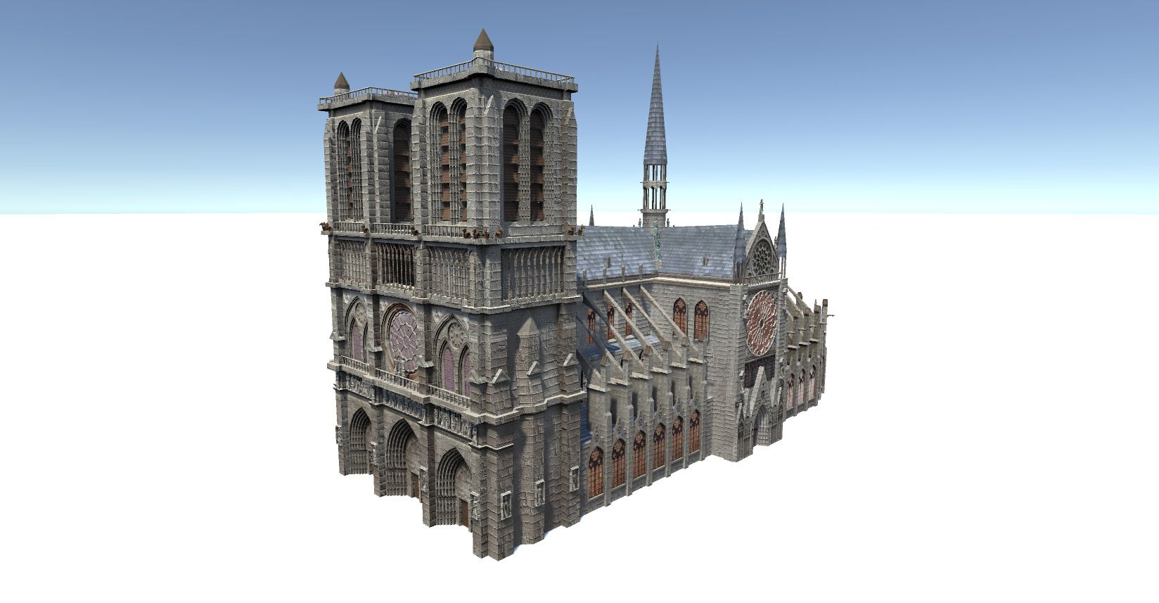 Notre Dame 3d model