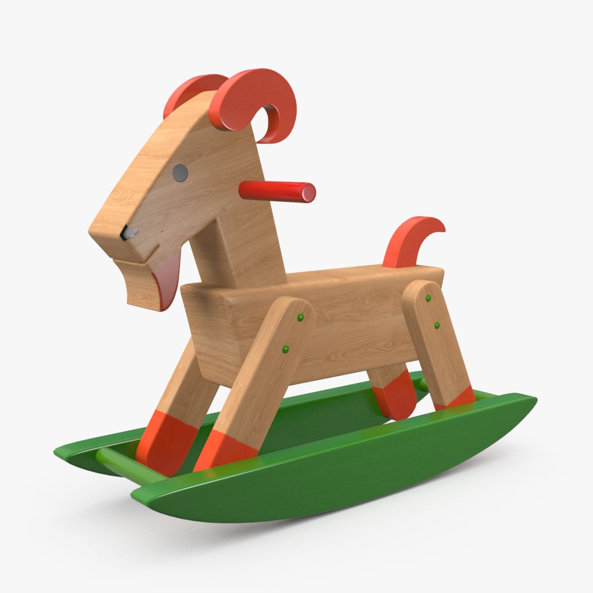 Goat Toy 3d model