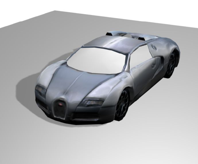 Sportwagen 3d model