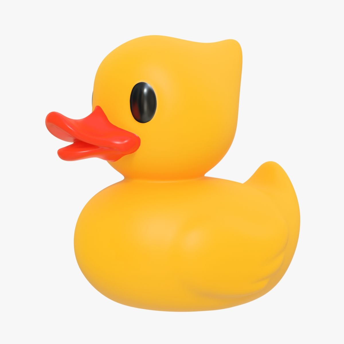 Rubber Duck 02 3 3d model