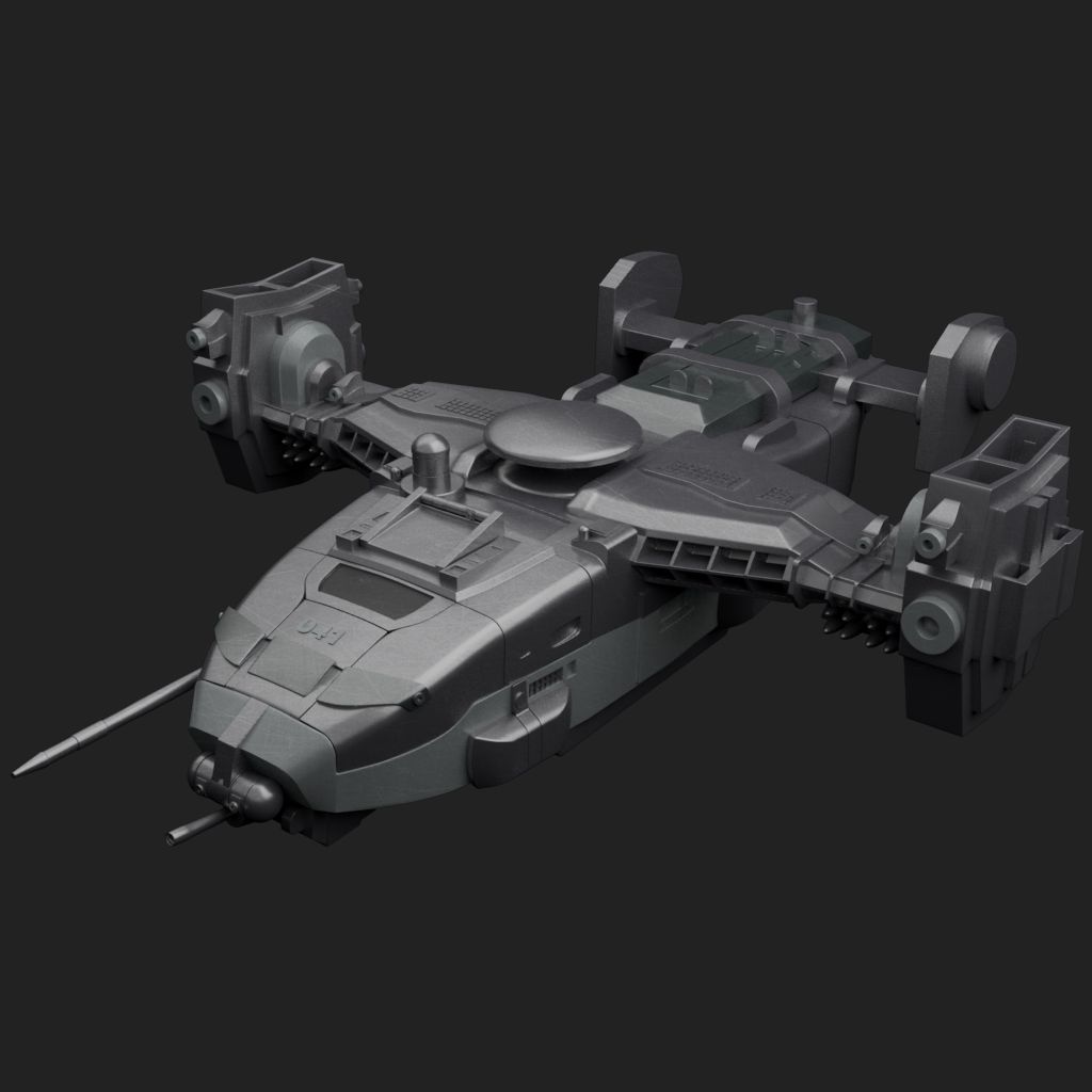 Space Ship 3d model