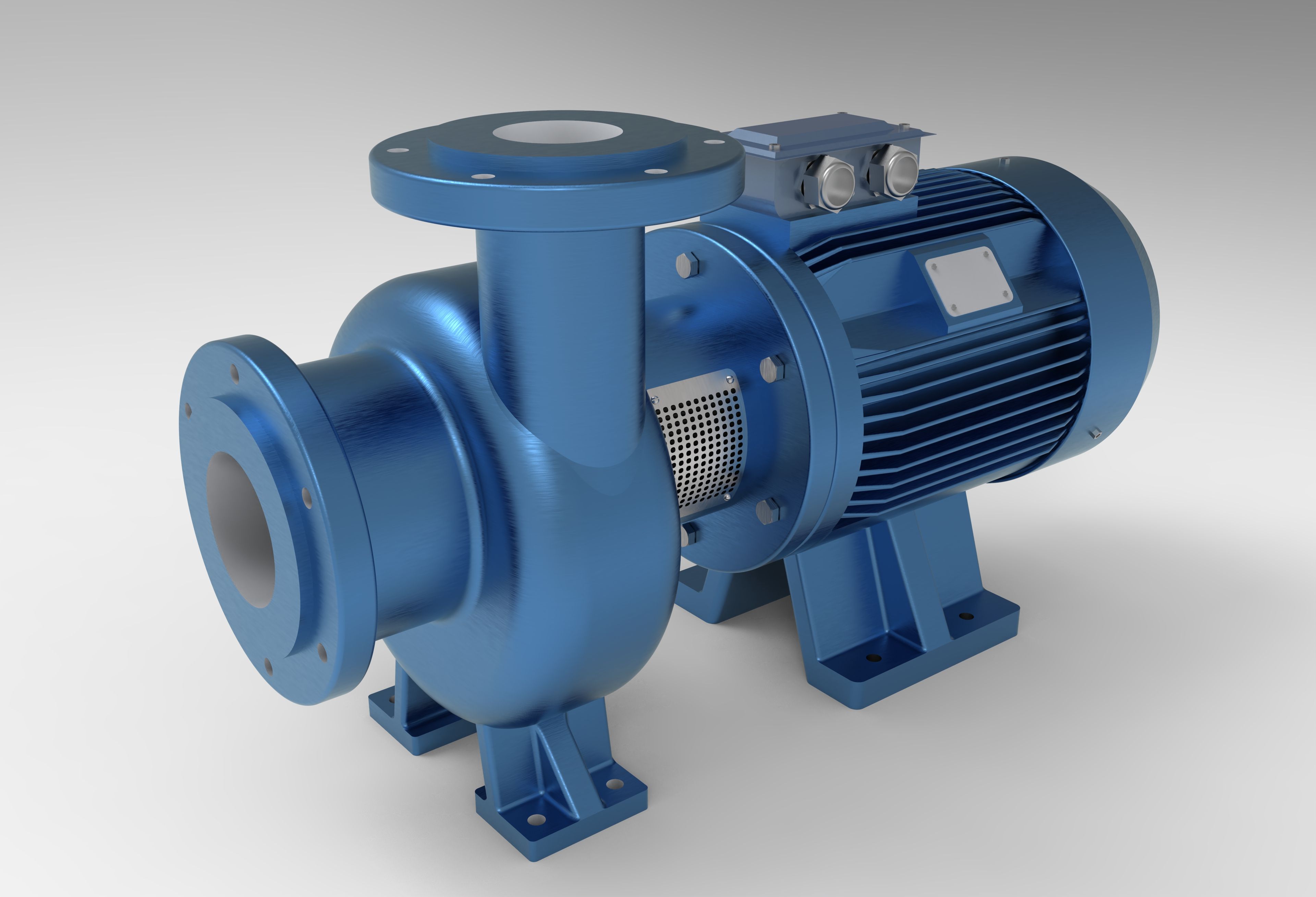 Pump centrifugal oil 3D Model $39 - .obj .unknown .fbx .max - Free3D